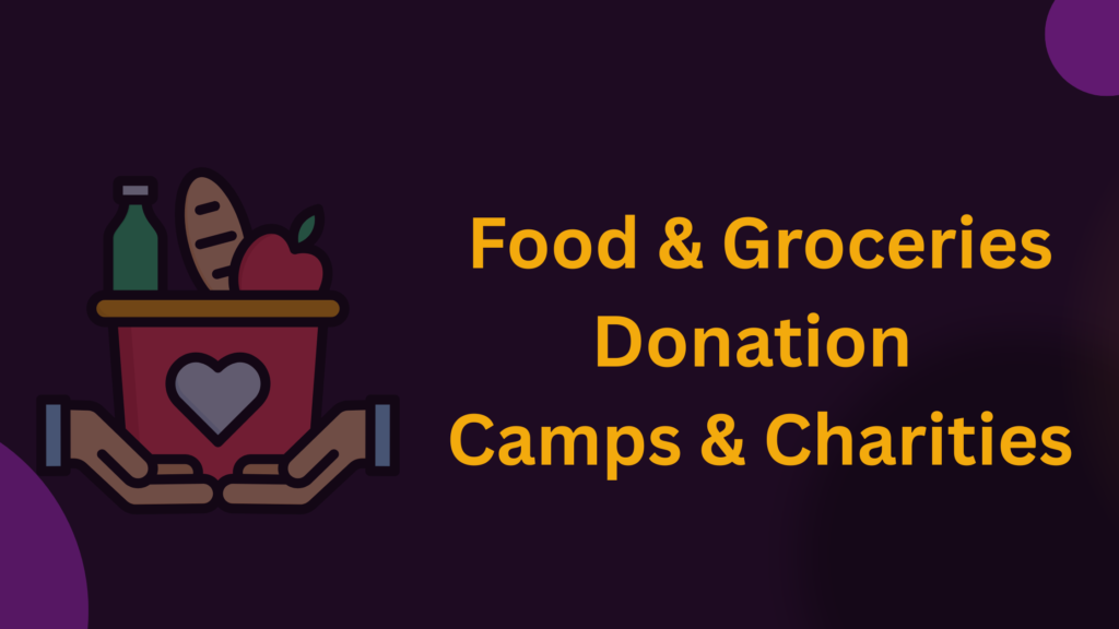 Free Groceries & Food Donation Charities in the UK